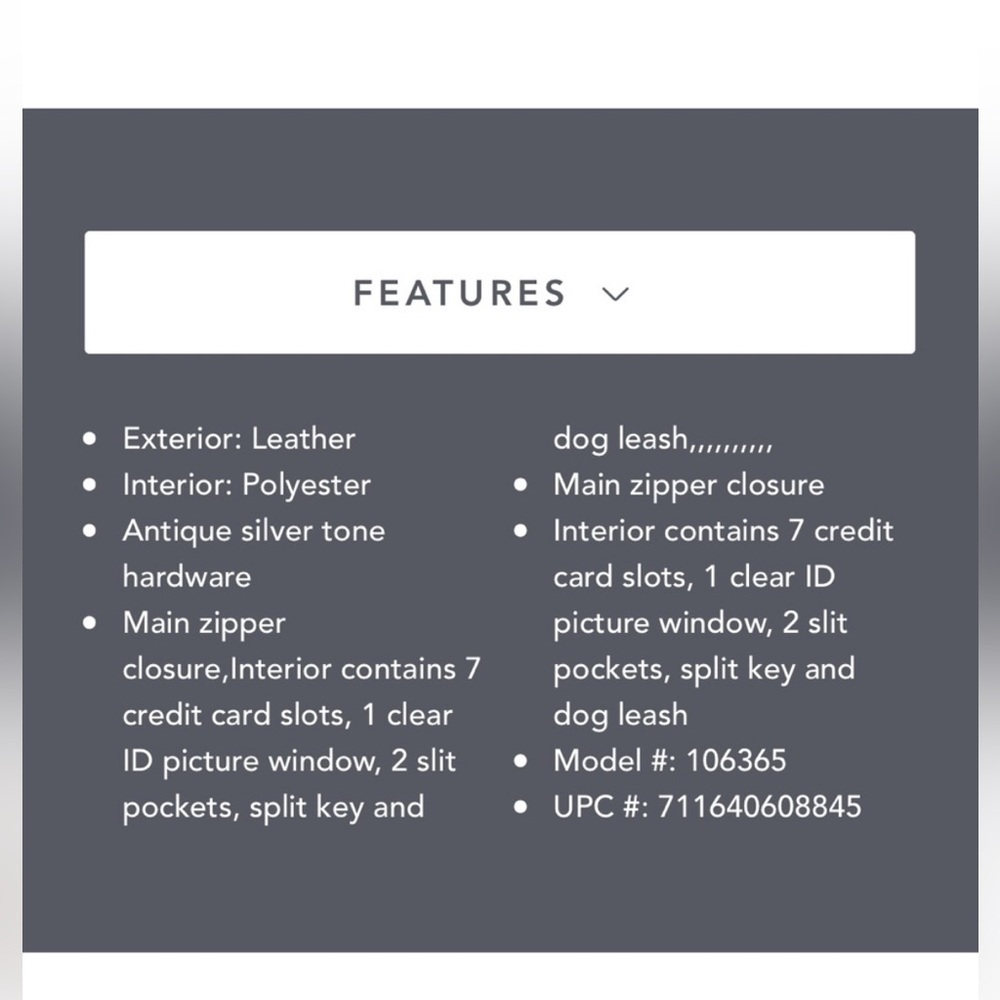 The Sak Iris Card Wallet -looks new - Picture 9 of 10